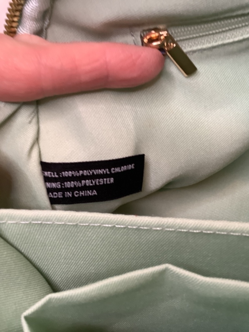 EUC Grossi Green Bow hand crossbody bag - Picture 13 of 14